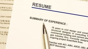 CV خبرات عملية